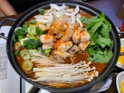 구월동 맛집 곱도리탕 모이계 양 진짜 많고 맛있다