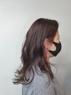 이게 새치커버라고? 흰머리염색 크리미로즈브라운 칼라와 이어링염색으로 화사하게 변신했어요.