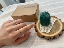 14체인반지 쥬비드블랑에서 우정반지로 예뻐요