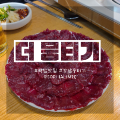 역삼역 맛집 : 역삼 더 뭉티기, 서울 최고 뭉티기와 존맛 곱창전골