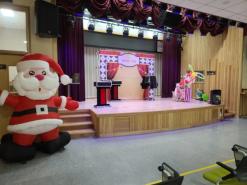 부산 과학체험관 크리스마스 마술공연 매직쇼 진행