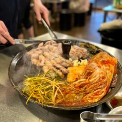 사하구맛집 하단고기집 목구멍 솥뚜껑삼겹살 너무 맛있어