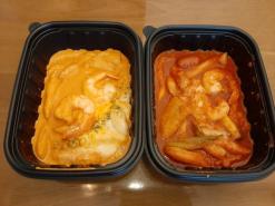 영등포 떡볶이 7272떡볶이 포장 후기(영등포 빅마켓 2층 먼키 식당가)