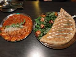 영등포구청술집 피자스튜디오 깔조네 피자 먹고왔어요. 영등포피자맛집