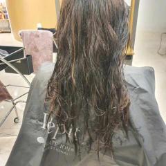 김해미용실 옴브레염색 한머리에 복구매직으로 머릿결복구