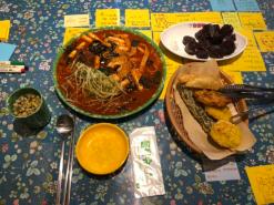 광진구 화양동 배달맛집 엄마의미역떡볶이 마미떡 건대점 : 마미떡 떡순튀 세트(떡볶이, 순대, 튀김)