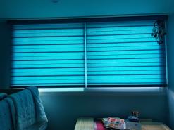 연수구 선학동 블라인드와 예쁜커튼 시공. 