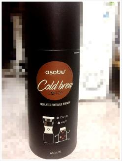 친구가 선물로 준 아소부 콜드브루 메이커 개봉해서 사용해 봤어요.(ft. 콜드브루의 다양한 활용법)