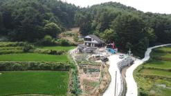 양양군 전원전원주택 현장에서