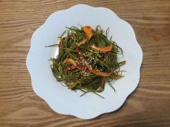 세발나물 요리 세발나물 곁절이 만드는 법