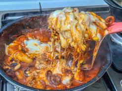 캠핑밀키트추천 간편한데 맛있는 지옥쭈꾸미 매콤해서 자꾸 땡겨