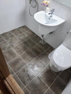 화곡동 다가구주택  양변기교체 세면기교체 바닥타일교체 주연욕실입니다