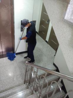 용산구계단청소 부부크린