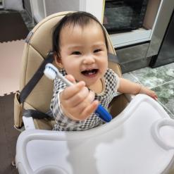 <쪼랭lee가> 오늘부터 쪼랭이는 저 불소양치를 시작했어요 (feat. 가정 보육도 시작이라니..)