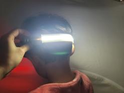 캠핑필수템, 헤드밴드 캠핑랜턴 헤드랜턴LED 밝혀보게