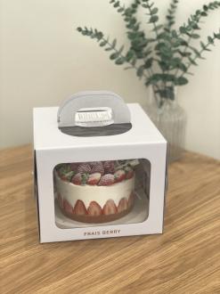 마곡 카페/딸기케이크 맛집 '프레베리' 딸기 프레지에 생크림케이크 1호
