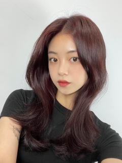 제주도 미용실)브리즈 펌 쌤시크 노형점 카라점장