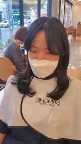 제주도 미용실) 빌드펌 쌤시크 노형점 카라점장