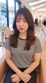 제주도 미용실)빌드펌 쌤시크 노형점 카라점장
