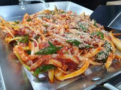 장안동 맛집 원보리골 오징어생채불백의 참맛