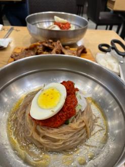 [안양일번가 맛집] 냉면  숯불고기  "육쌈냉면" 리얼리뷰