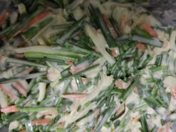 냉장고 채소 정리 바삭한 부추 감자채 부침개 채소 부침개 만드는 법