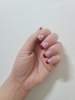 둔산동 네일 추천: 깔끔하게 프렌치 네일하고 왔어요! '세이더뷰티'