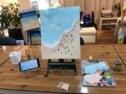 송파구 성인 취미 미술 아트아뜰리에 잠실점 : 1일차 유화 원데이 클래스 후기