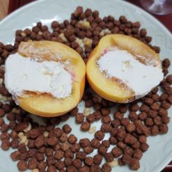 그릭요거트 만들어서 그릭복숭아 만들어먹기